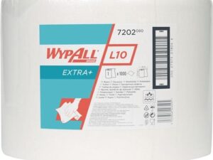 Putztuch WYPALL L10 EXTRA 7202 L380xB235ca.mm weiß 1-lagig,perforiert