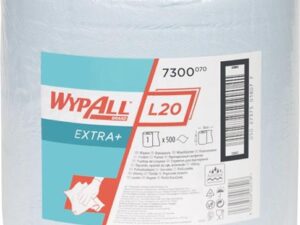 Wischtuch WYPALL L20 7300 L380xB235ca.mm blau 2-lagig 500 Tü./Rl.