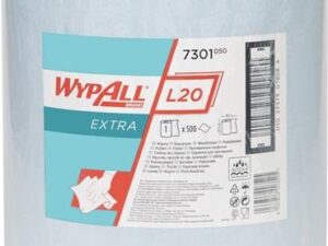 Wischtuch WYPALL L20 7301 L385xB325ca.mm blau 2-lagig 500 Tü./Rl.