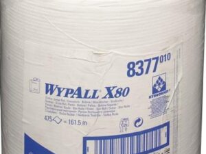 Wischtuch WYPALL X80 8377 L315xB310ca.mm weiß 1-lagig 475 Tü./Rl.KIMBERLY-CLARK