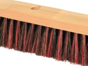 Besen Südharzer Bauernbesen Arenga/Elaston-Mix L.500mm m.Stielloch Sattelholz