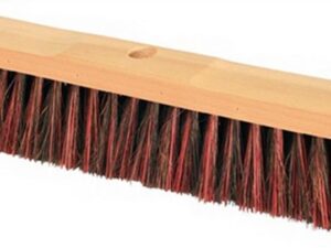 Besen Südharzer Bauernbesen Arenga/Elaston-Mix m.Stielloch Sattelholz L.600mm