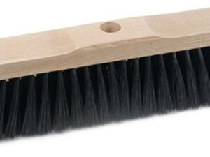 Saalbesen Qualitätsmischung L.400mm m.Stielloch Sattelholz