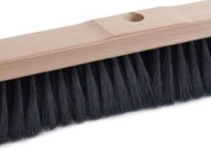 Saalbesen Qualitätsmischung L.600mm m.Stielloch Sattelholz