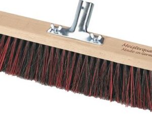 Besen Arenga/Elaston-Mix L.600mm Metallstielhalter Flachholz Stielhalter-D.28mm