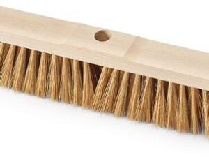 Besen Poly-Kokos-Kunstfaser L.500mm Buchenholzkörper m.Stielloch