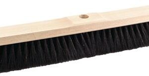 Saalbesen Rosshaar L.500mm m.Stielloch Sattelholz