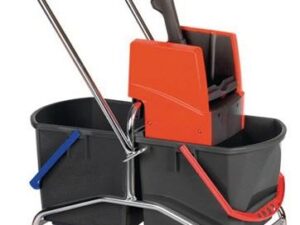 Reinigungswagen Eimer 2 x 17l u.Presse STA VERMOP