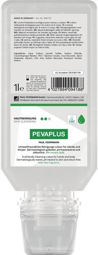 Handreinigung Pevaplus 1l silikonfrei,pH-neutral Softflasche PEVAPLUS