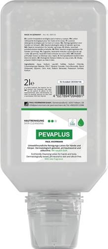 Handreinigung Pevaplus 2l silikonfrei,pH-neutral Softflasche PEVAPLUS