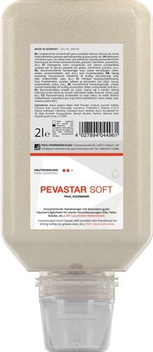Handreinigung Pevastar SOFT 2l silikon- u.lösemittelfrei Softflasche