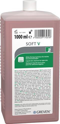 Hautreinigungslotion GREVEN® SOFT V 1l Flasche f.9000 473 400