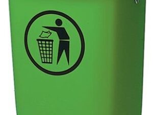 Abfallbehälter H650xB395xT250mm 50l grün SULO