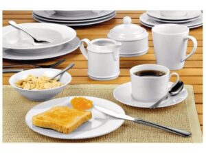 Esmeyer Menüteller Heike 433-239 tief 23cm weiß 6 St./Pack.