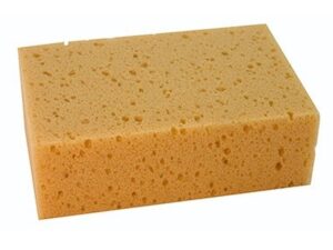 Schwamm 15x10x5cm Kunststoff gelb