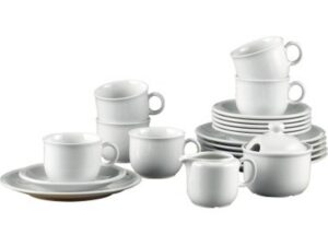 Seltmann Weiden Kaffeeservice Compact Uni 482-122 20tlg weiß