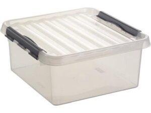 Sunware Aufbewahrungsbox Q-line H6162802 18l 400x400x180mm tr
