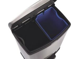 Rubbermaid Tretabfalleimer Slim Jim 1901985 Metall 30l