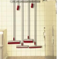 haug Geräteleiste 8699 3 Stielhalterungen 510x55mm alu