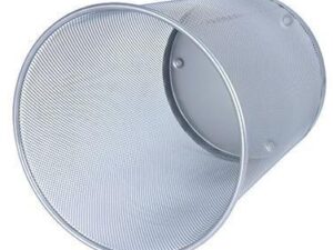 WEDO Papierkorb Office 65254 18l Drahtmetall silber