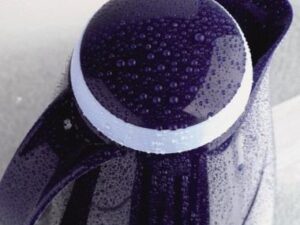 Helios Isolierkanne Wave Push 2934-008 1l dunkelblau