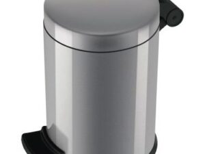 Hailo Tretabfalleimer Solid S 0704-160 4l silber