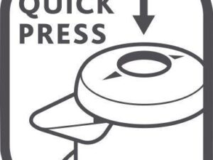 EMSA Isolierkanne Samba Quick Press 504231 1l blau