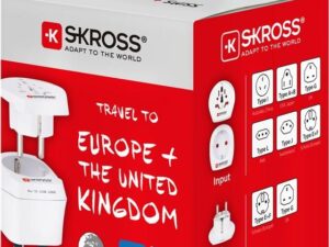 Country Combo Welt auf UK, UK-3-Pin-Stecker(TypG)- VPE: 1