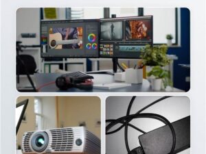 Netzanschlusskabel (Schutzkontakt) abgewinkelt, 3 m, Schwarz, (3*0,75 mm²), 3m- VPE: 1