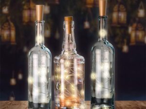 10er LED-Flaschen-Lichterkette, inkl. Timer- VPE: 1