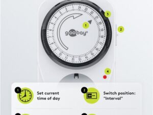 Analoge Zeitschaltuhr, 1Stk.imKarton- VPE: 1