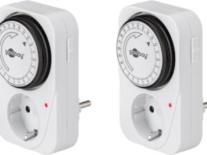 2er-Set, Analoge Zeitschaltuhr, 2Stk.imKarton- VPE: 1