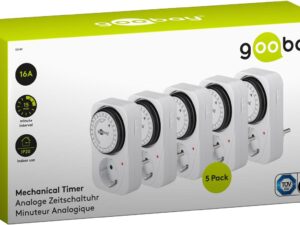 5er-Set, Analoge Zeitschaltuhr, 5Stk.imKarton- VPE: 1