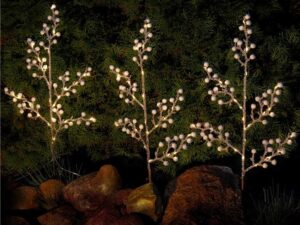 3er-Set Lichterbäume mit 75 LEDs- VPE: 1
