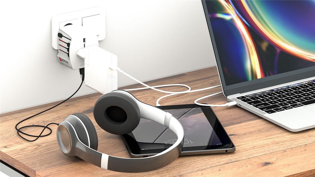 World Adapter MUV USB (AC)- VPE: 1