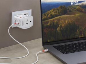 Reiseadapter MUV USB AC 65 PD- VPE: 1