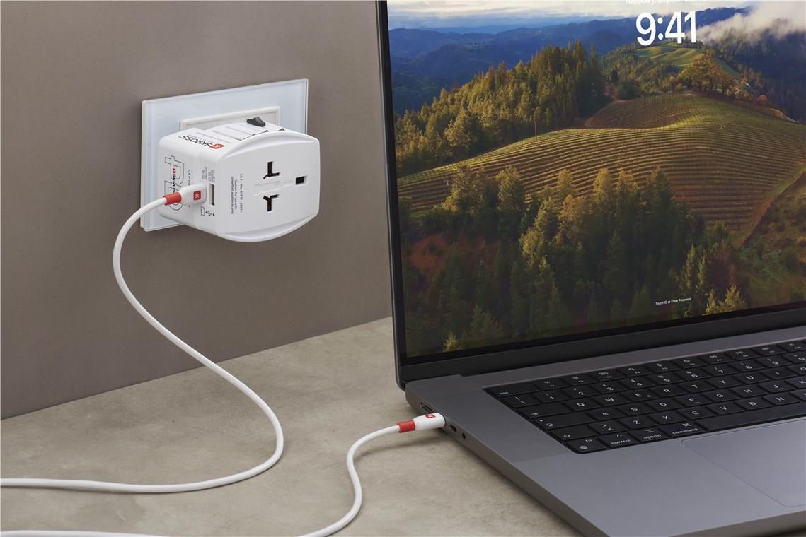 Reiseadapter MUV USB AC 65 PD- VPE: 1