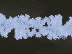 EUROPALMS Tannengirlande, dicht, UV-weiß, 270cm