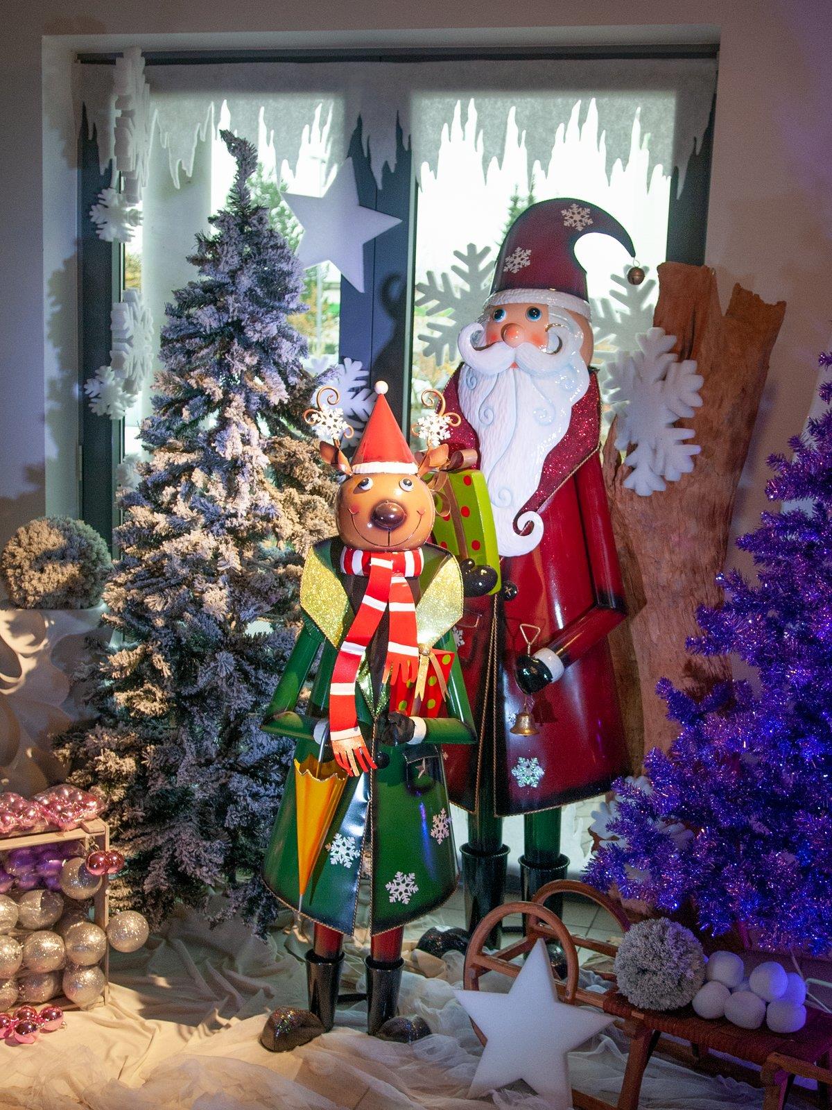 EUROPALMS Stern aus Schneematte, 41cm, schwer entflammbar B1