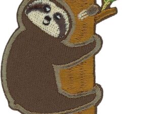 Faultier am Klettern