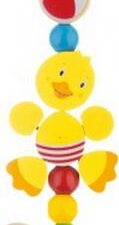 Schnullerkette Ente, 1 Stück
