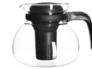 BOHEMIA CRISTAL Teebereiter Glas / Kunststoff Svatava 1,5 l H:15cm