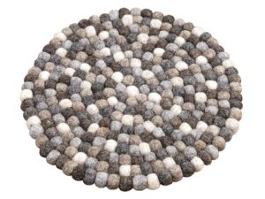 Untersetzer rund naturtöne22cm