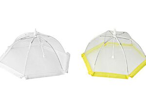 FACKELMANN Speisehaube Ø41x21cm faltbar farbig sortiert