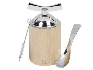 PEUGEOT Leinsamenmühle ISEN Buchenholz, Metall, MBS-Kunststoff, H 13 cm natur