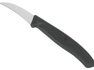 VICTORINOX Tourniermesser SwissClassic, 6 cm, schwarz rostfreier Stahl