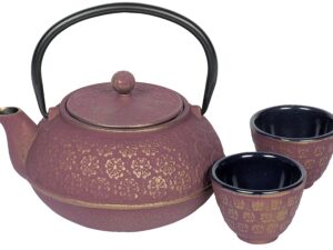 Bredemeijer Tee-Set 'Shanghai' Teekanne, Teefilter, 2 Tassen