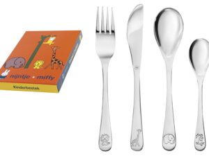 ZILVERSTAD Kinderbesteck 'Miffy Zootiere' 4-teilig