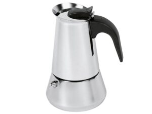 Espressokocher 4 Tassen Edelstahl