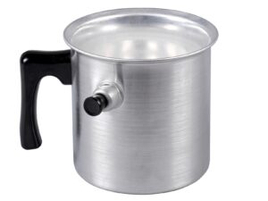 KARL KRÜGER Wasserbadkocher Aluminium 1 l Ø13cm